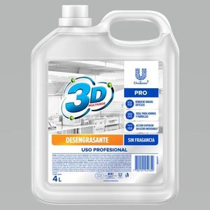 Desengrasante 3d Liquido Profesional 4l