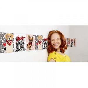 Decorado Dog Multicolor 15x40cm