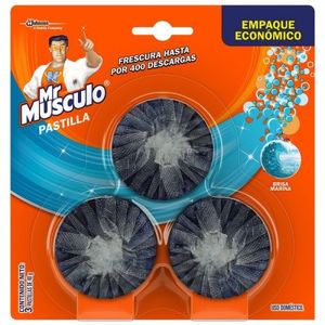 Mr Musculo Tanque Azul 3 pack