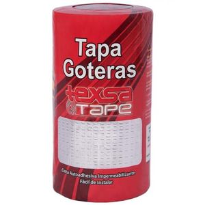 Cinta asfáltica impermeabilizante tapagoteras 15cmx5m Texsa