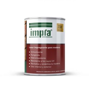 Barniz Exterior/Interior Nogal Claro 1/8gl Impra