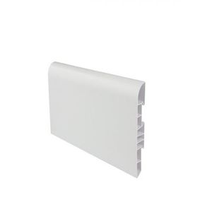 Guardaescoba Pvc Pintado Blanco 2.4Mts