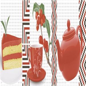 Liston Marquesa Rojo 15x45Cm