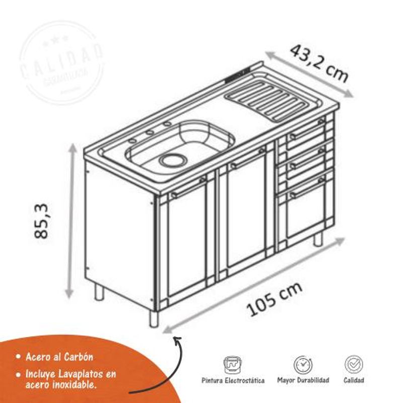 mueble-inferior-con-lavaplatos-2-cajones-105cm-blanco-4