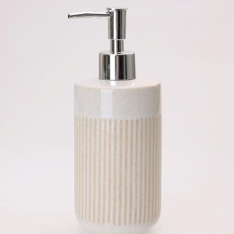 dispensador-jabon-ceramica-trama-arena-1