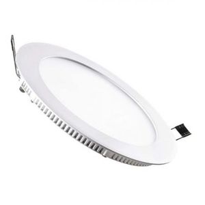 Panel Led Redondo Incrustar 18W 8Plg L.Intermedia Multivoltaje