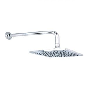 Regadera Con Brazo Cuadrada 20 Cm