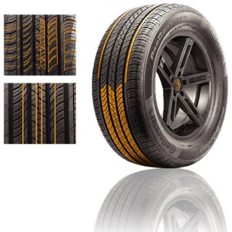Used Continental ProContact TX All-Season Tire – 225/60R17 99H – 7/32 Tread Remaining - View #2