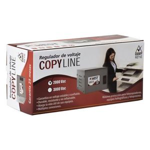 Regulador De Voltaje Copyline 2000Va/1200W
