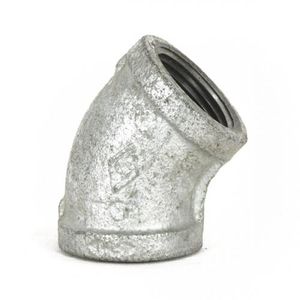 Semicodo 1 Galvanizada