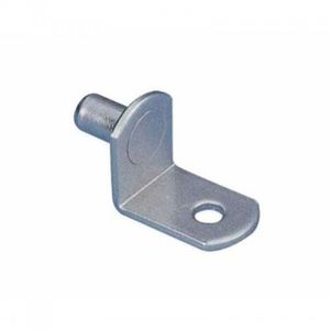 Soporte Entrepaño 3/4" Agujero Zincado x6 und