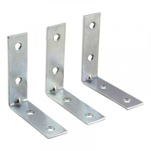 Escuadra Fijación 2" Zinc x4 und