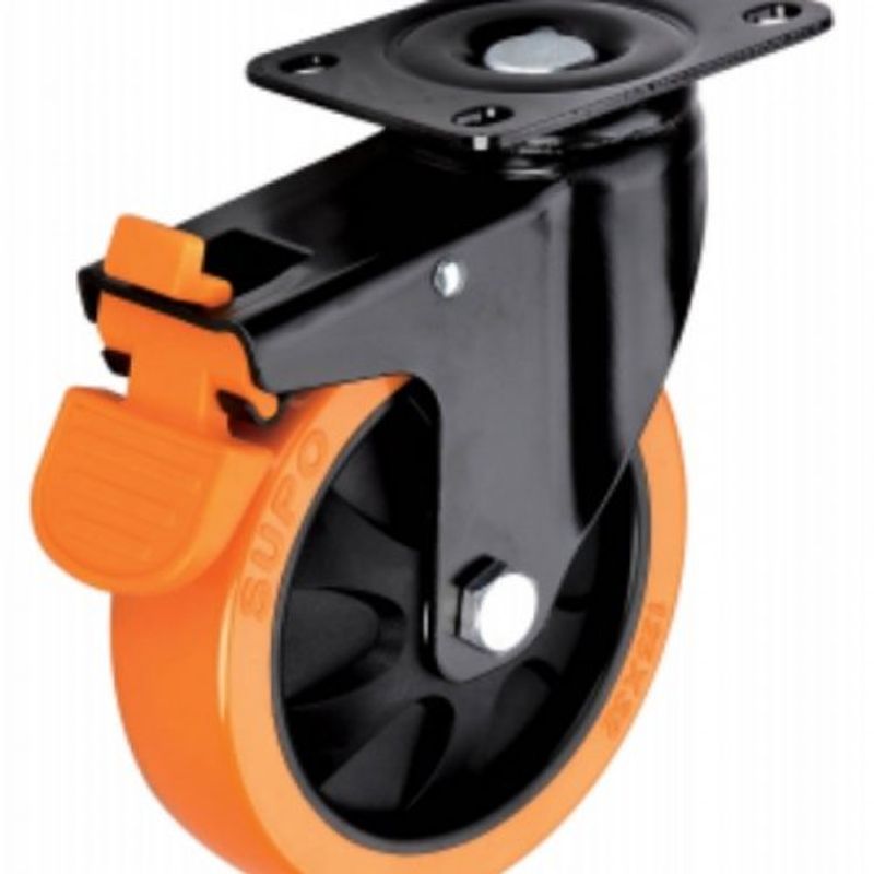 Rueda-3-quot--Giratoria-Freno-105-Kilogramos