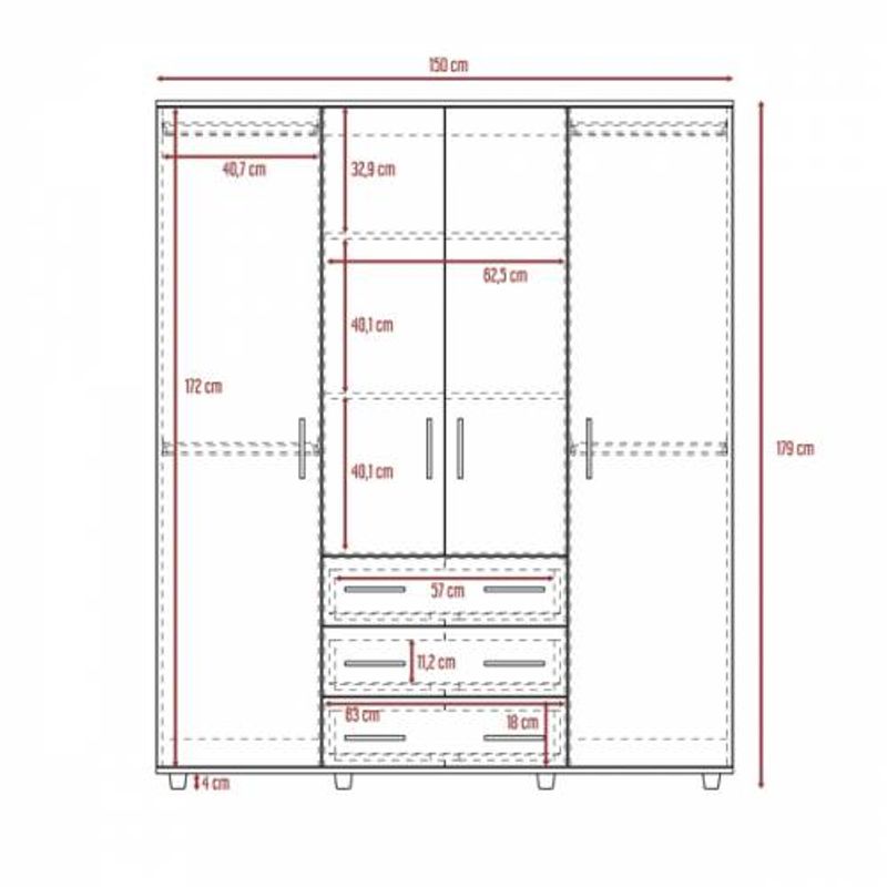 Closet-Fontan-180X150X50-Rta-CoA±ac-Blanco