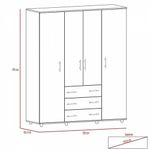 Closet-Fontan-180X150X50-Rta-CoA±ac-Blanco