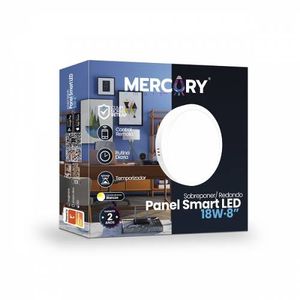 Panel Smart Led S/Poner 18W/8" Cct Incr/Redondo