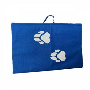 Colchoneta Mascota 39cmx60cm Azul Pequeña