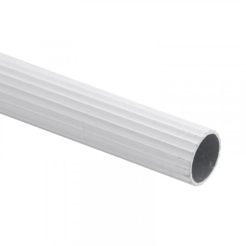 Tubo-3-4-quot--x-2m-Cortina-Ranurado-Aluminio-Blanco