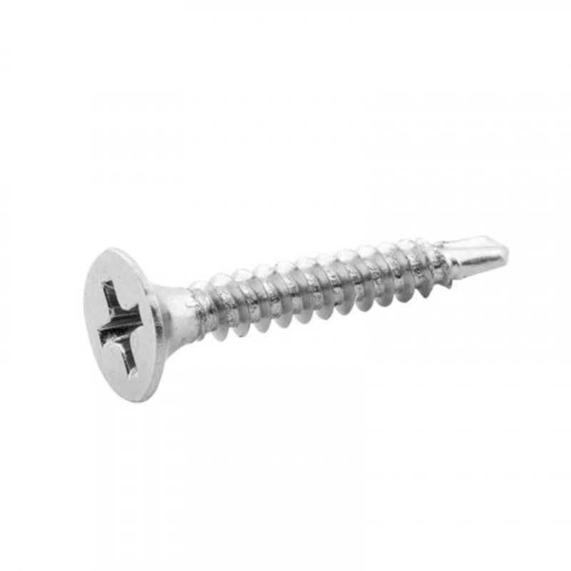 Tornillo-Avellanado-6-mm-x-1-quot--Phillips-Punta-Broca-Zincado-x1000und