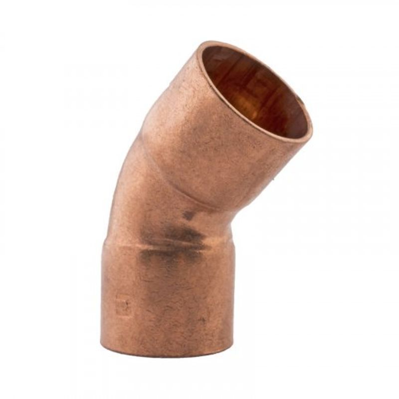 Codo-3-4-quot--45A°-Cobre