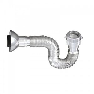 Sifón 1 ½"-1 ¼" RB-2907-11 Expansible Metalizado