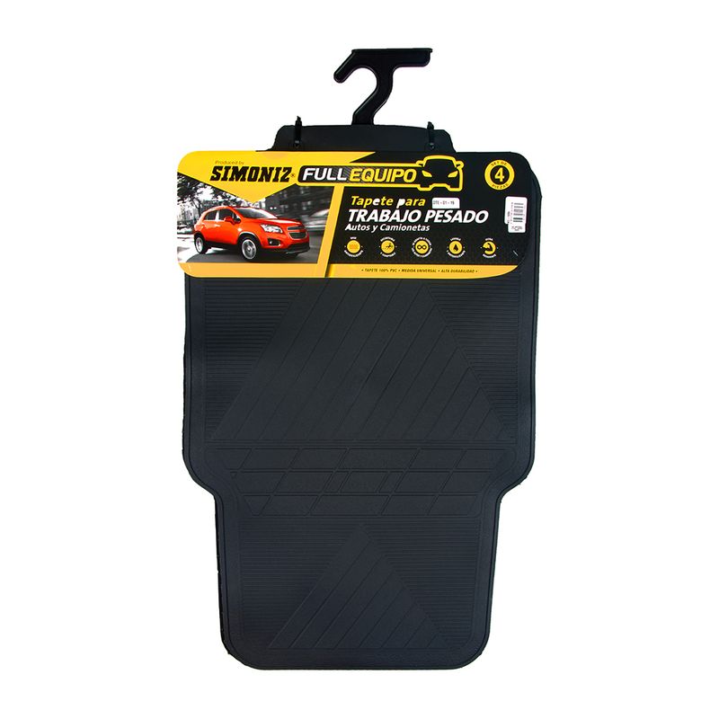 Tapete Carro SIMONIZ FULL EQUIPO Económico Universal Humo