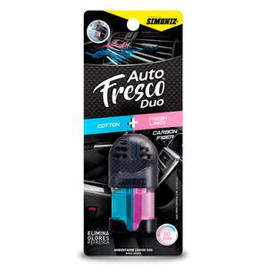 Ambientador Doble Aroma Cotton Fresh Linen x4.5ml