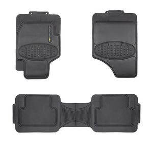 Tapete PVC Universal Chevrolet Negro 3 Piezas