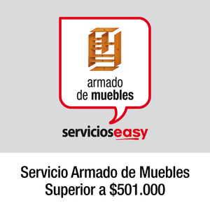 Servicio armado de muebles de $ 501.000 hasta $ 600.000