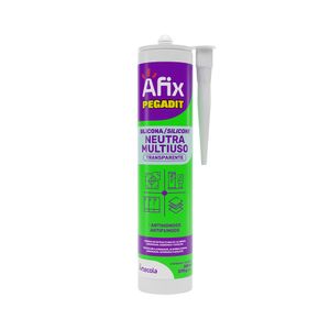 Silicona Pegadit Neutra Transparente 280ml Afix