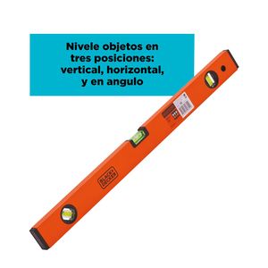 Nivel Box Beam Black+Decker 60Cm