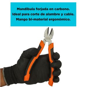 Alicate De Corte Diagonal Black & Decker 160Mm 6"