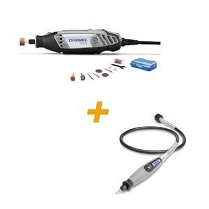 Mototool Dremel 3000 135W + 10 Accesorios + Guaya