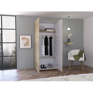 Closet Hogar 180x80x48 RTA Duna Blanco