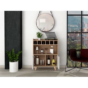 Mueble Bar Bora RTA Rovere + Blanco