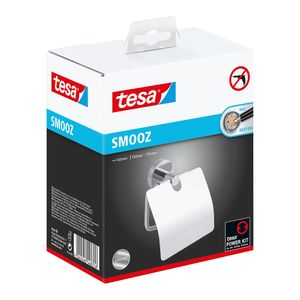 Accesorio Adhesivo Baño Smooz Portarrollo C/Tapa