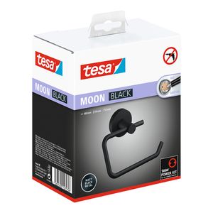 Accesorio Adhesivo Baño Moonblack Portarrollo S/Tapa