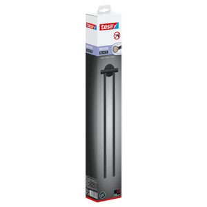 Accesorio Adhesivo Baño Moonblack Toallero Doble