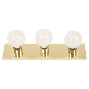 Lámpara Pared Bronce Pulido 3L E27 60W
