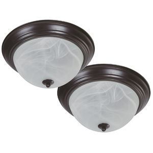 Lámpara Techo Chocolate 2L E27 40W 2P