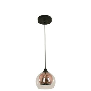 Lámpara Colgante Chapa Negro 1L E27 40W
