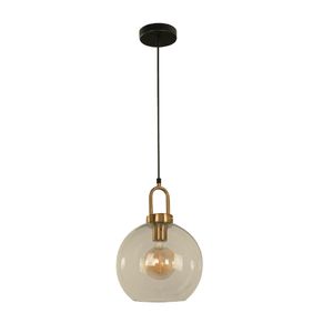 Lámpara Colgante Redo Negro+Bronce 1L E27 60W