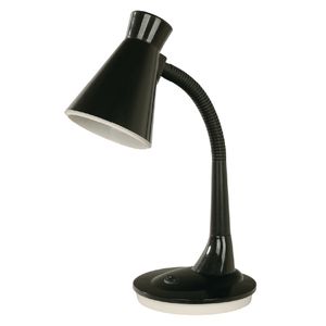 Lámpara Escritorio Negro 1L E27 11W