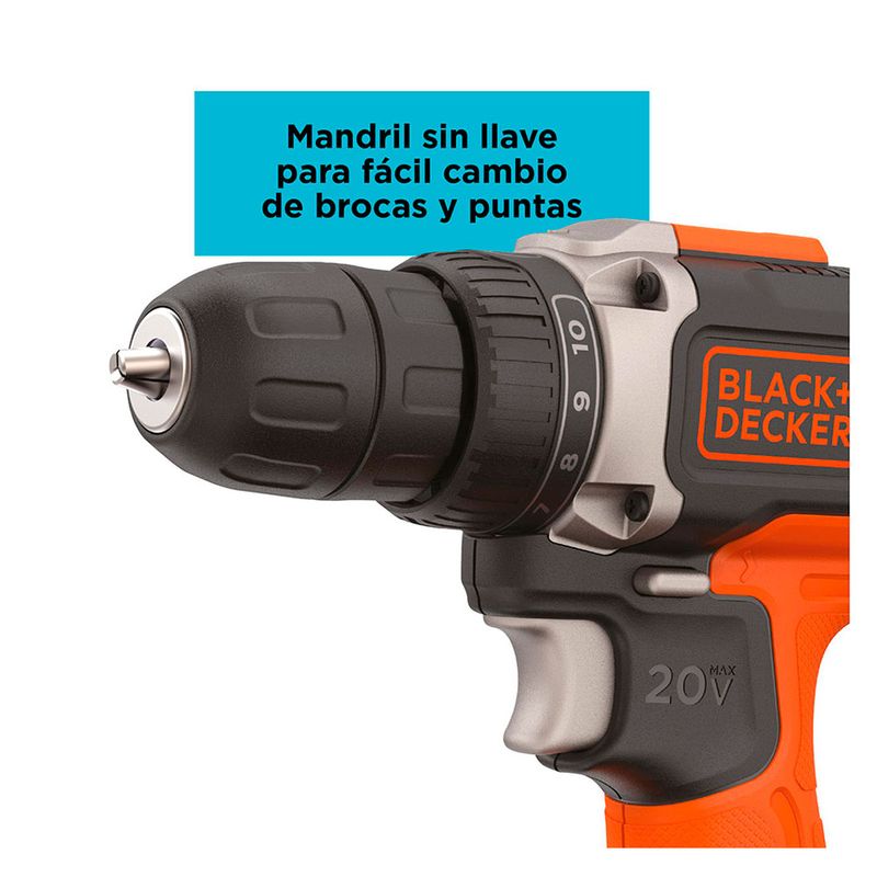 Comprar Atornillador Inalámbrico Black And Decker 8 Velocidades