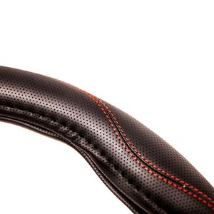 Cubre Timon Carro Momo Tp1 Rojo-Negro