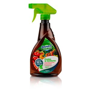 Limpiador Desinfectante Frutas y Verduras Binner Verde 500Ml