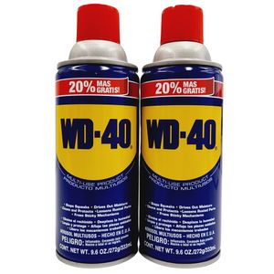 Lubricante WD40 9.6oz TwinPack Extra contenido