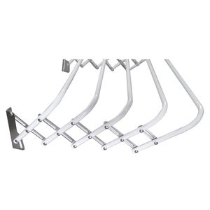 Tendedero de pared Plegable blanco