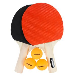 Paleta de ping pong + 3 pelotas Radost