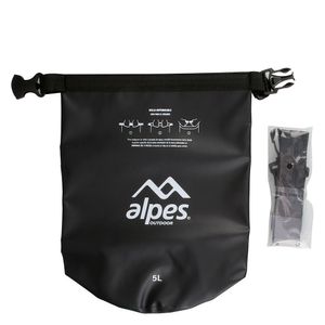Bolsa impermeable 5 litros negro